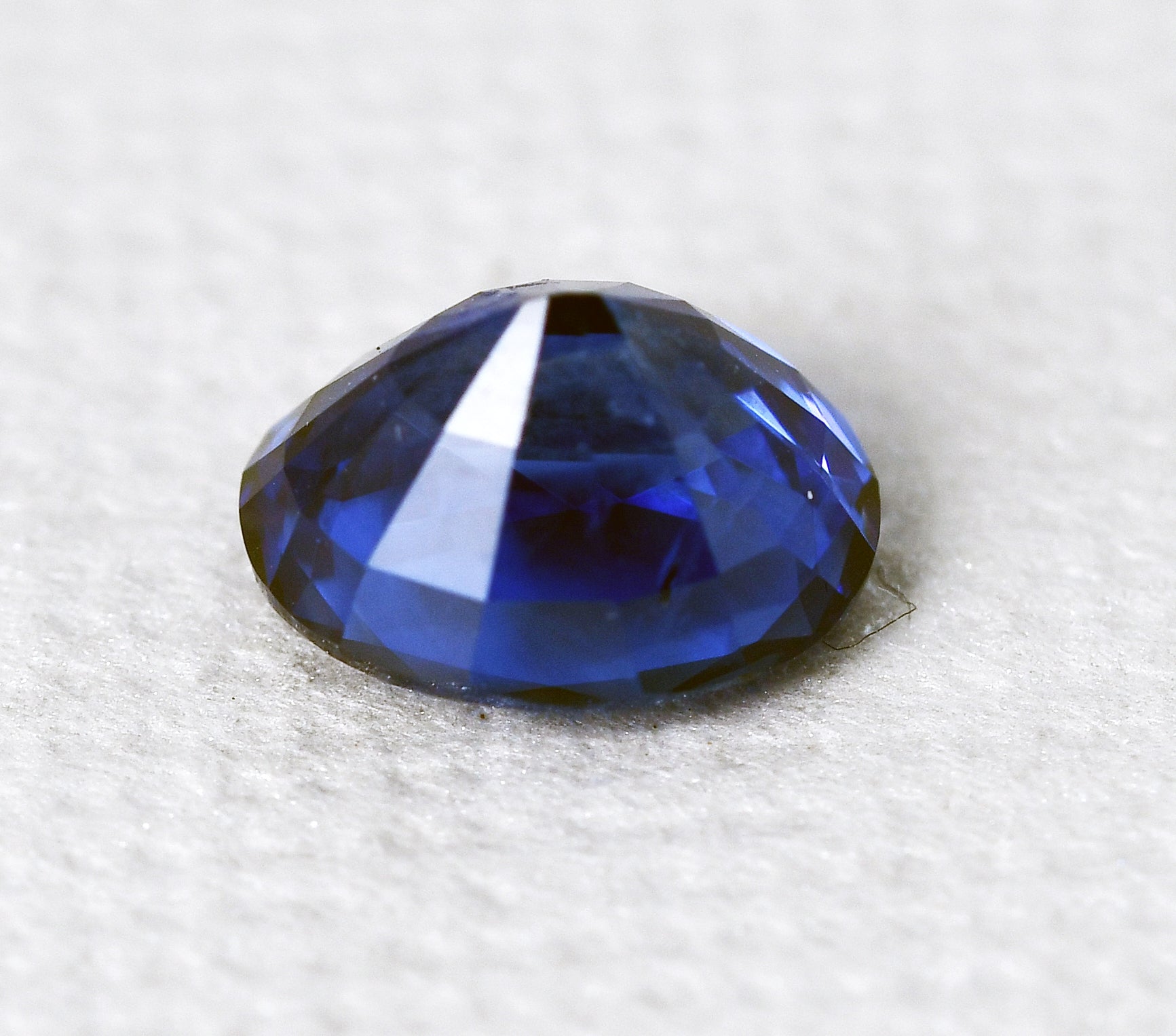 Sapphire blue oval 2