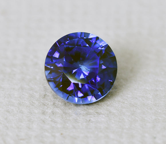 Sapphire blue round 2