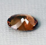 Sapphire brown oval 1