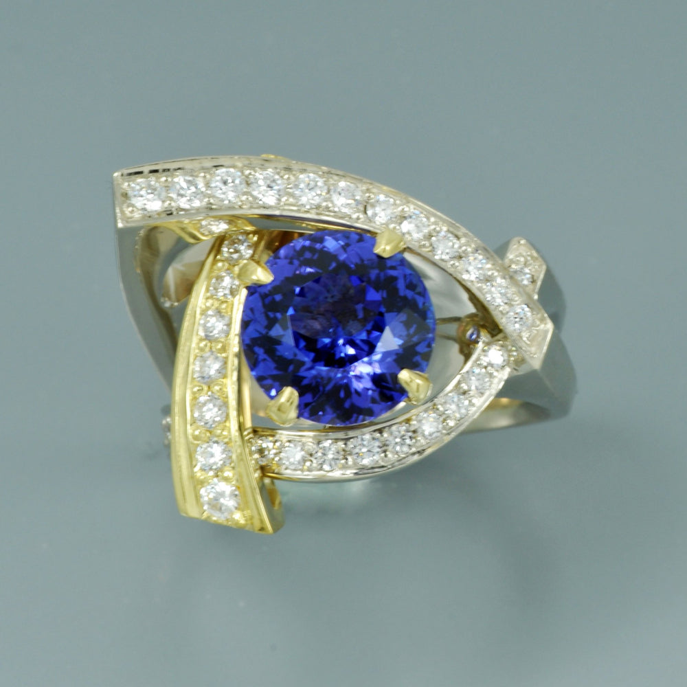 Tanzanite ring