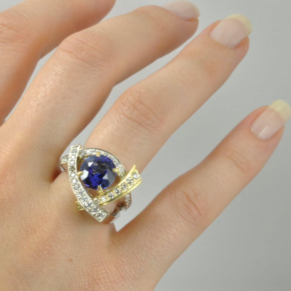Tanzanite ring