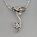 Diamond Black-White pendant
