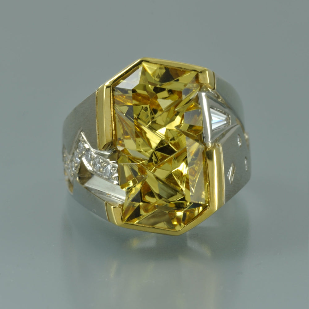 Golden Beryl ring 1
