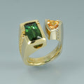 Green Tourmaline ring 3