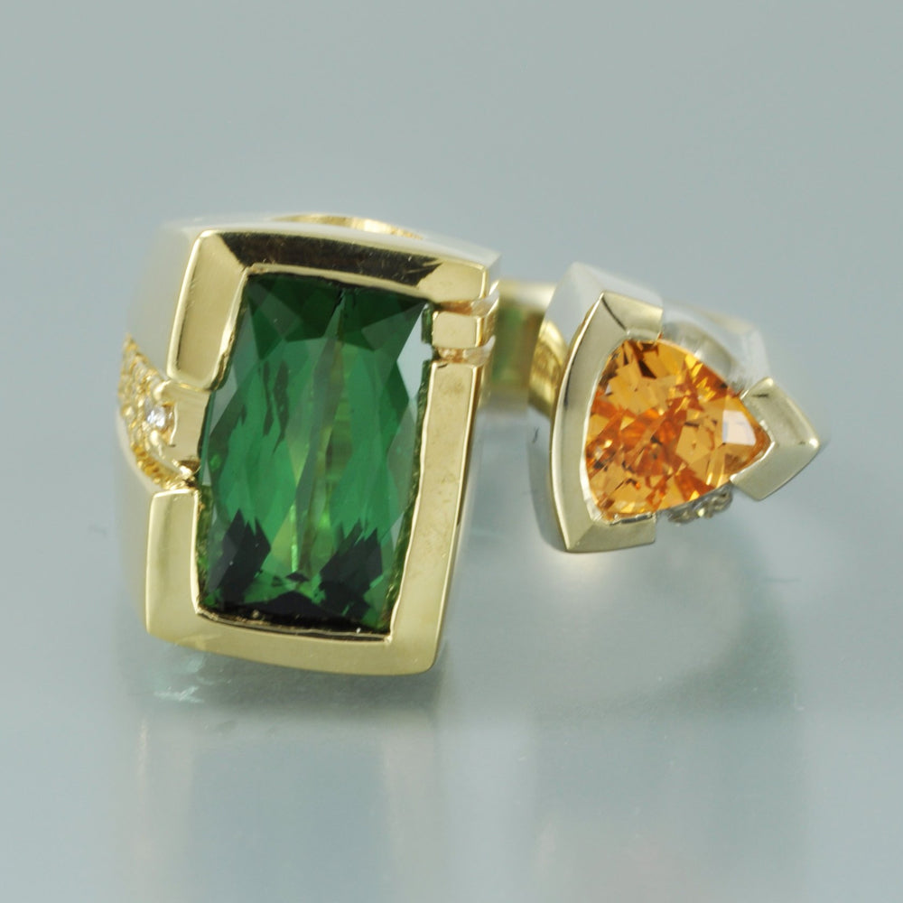 Green Tourmaline ring 3