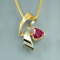 Rubellite Tourmaline  pendant